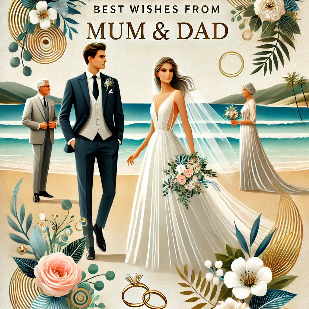 Wedding Day Card from Mum and Dad! π