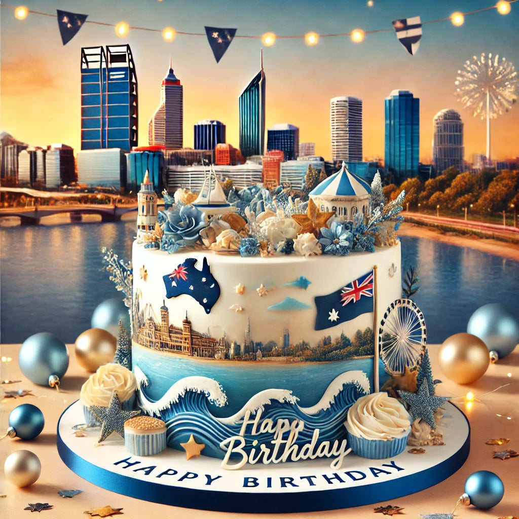 Perth Happy Birthday Video Greeting – Digital Card for Proud Sandgropers via WhatsApp & Messenger