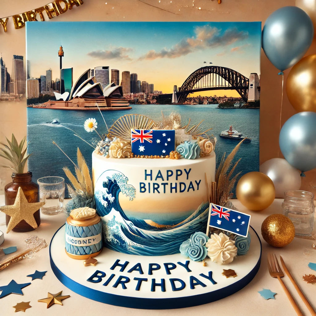Sydney Happy Birthday Video Greeting – Digital Card for Proud Sydneysiders via WhatsApp & Messenger