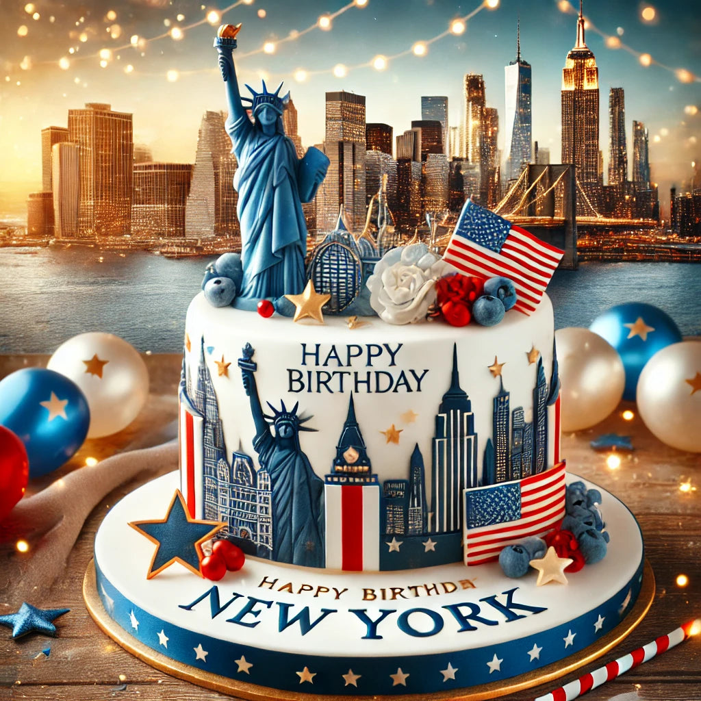 New York Happy Birthday to a True New Yorker – Digital Video Greeting Card for WhatsApp & Messenger