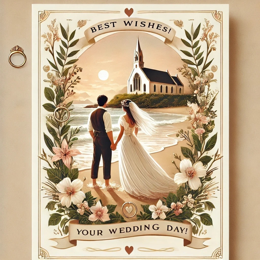Congratulations on Your Wedding Day – Digital Video Greeting Card for WhatsApp & Messenger