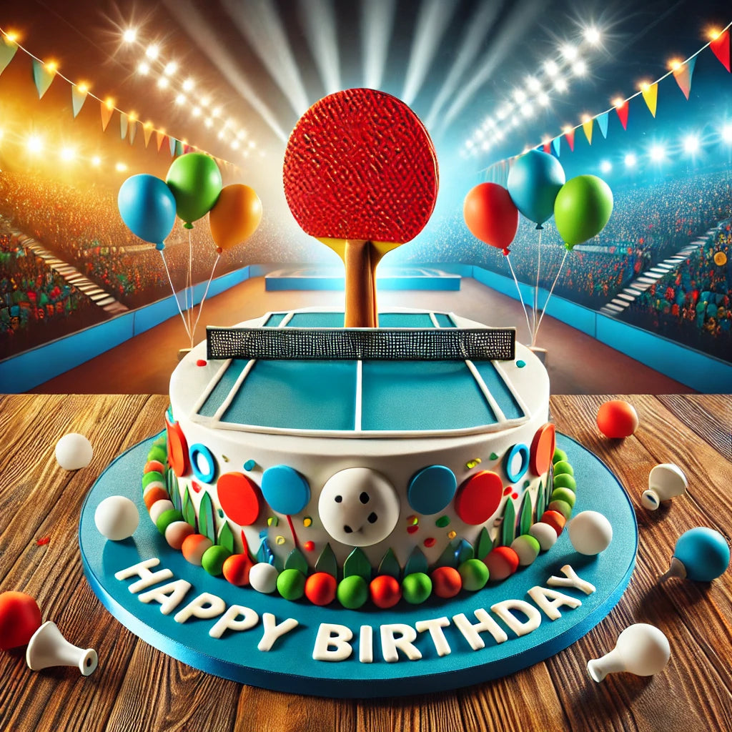 Happy Birthday Table Tennis Fan – Video Greeting & Digital Card for WhatsApp & Messenger