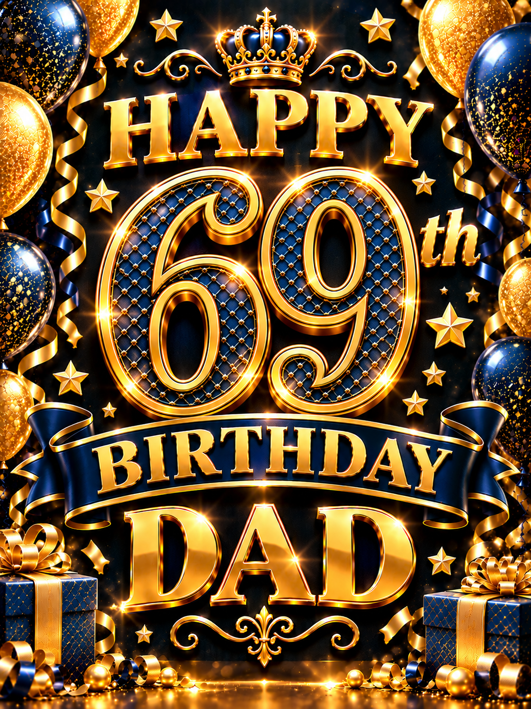 Happy 69th Birthday Dad Video Message for iMessage