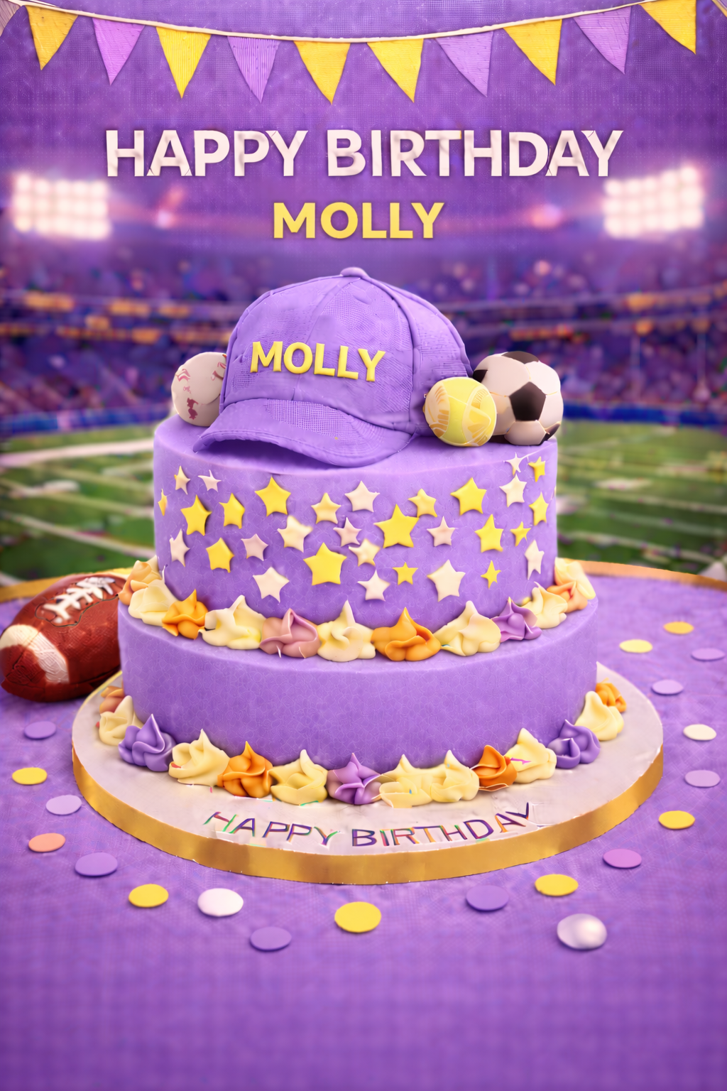 Happy Birthday Molly – Send a Video Message Instantly via WhatsApp
