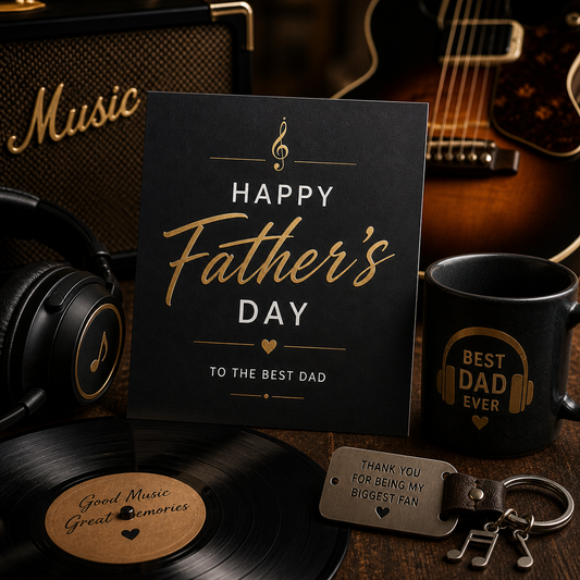Father’s Day for a Dad Who Loves Music – Musical Video Message for WhatsApp