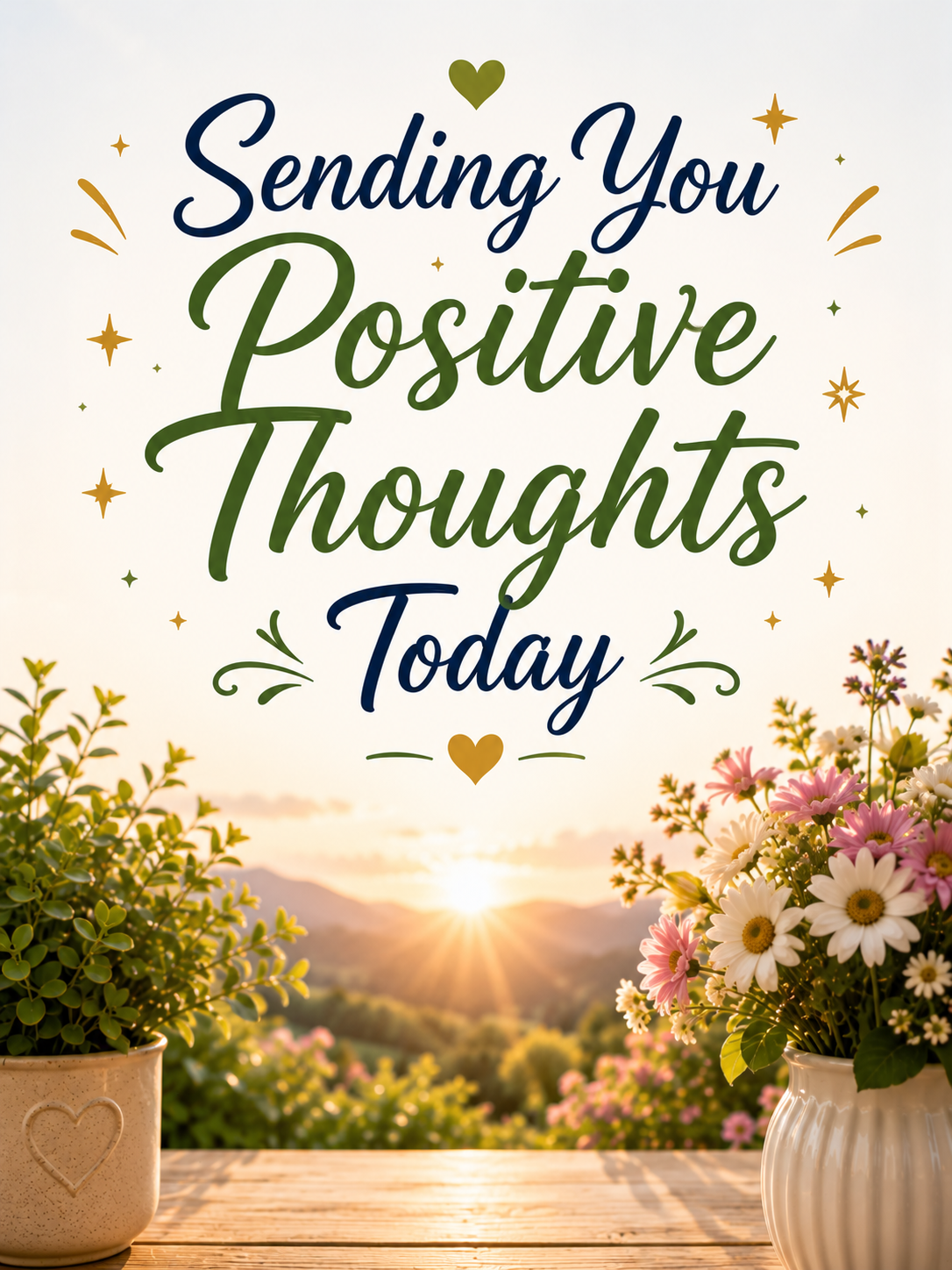 Sending You Positive Thoughts – Uplifting Video Message for WhatsApp