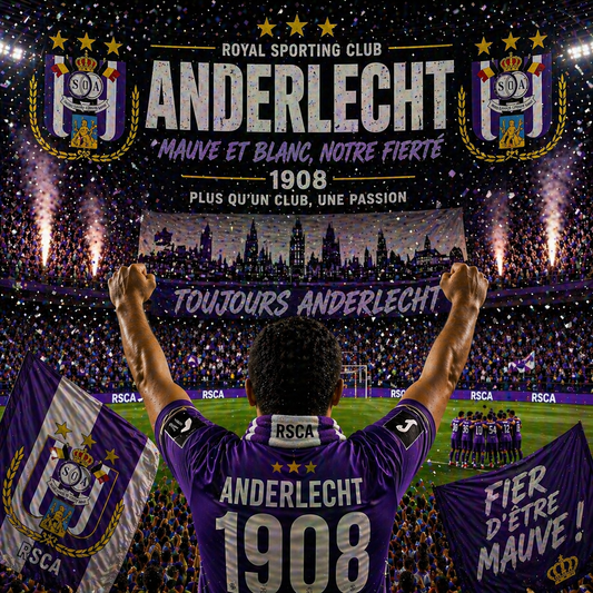 Fantastic Win Anderlecht Fan – Football Celebration Video for WhatsApp