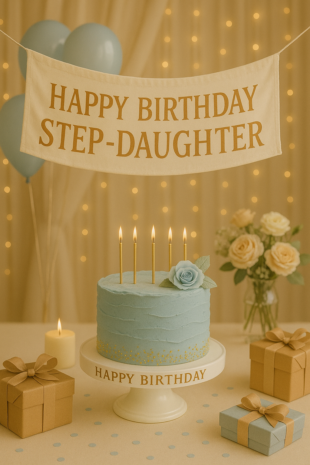 Happy Birthday Stepdaughter – Heartfelt Video Message for WhatsApp & Instagram