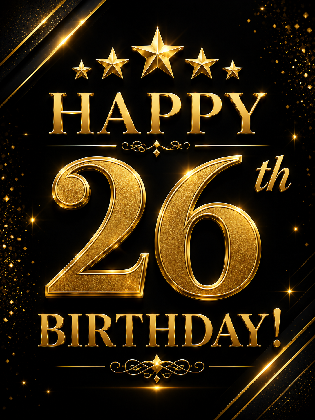 Happy 26th Birthday – Milestone Birthday Video Message for WhatsApp