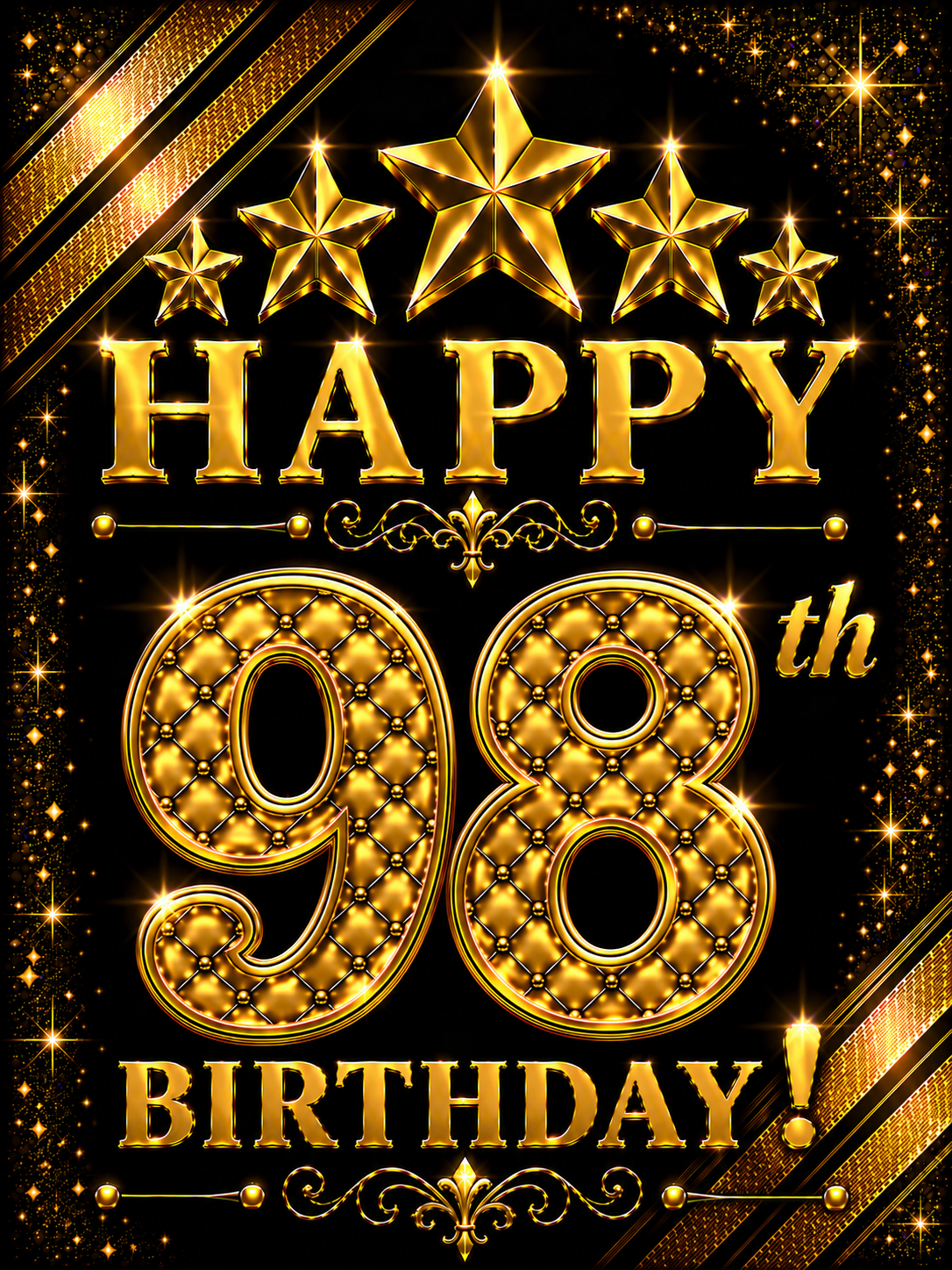 Happy 98th Birthday – Birthday Video Message for WhatsApp