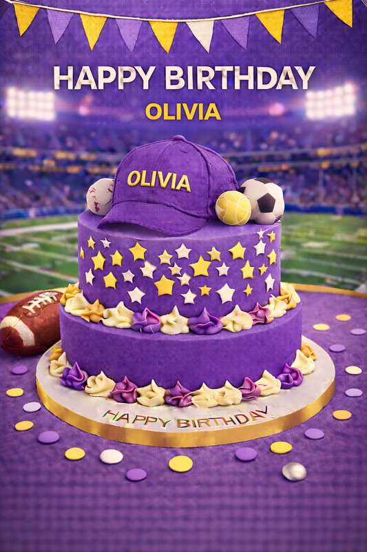 Happy Birthday Olivia – Video Message on WhatsApp (Instant Download)