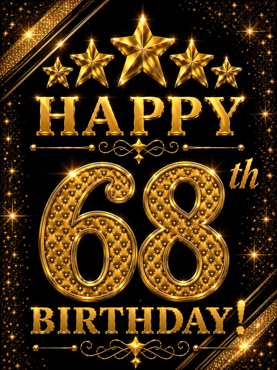 Happy 68th Birthday – Birthday Video Message for WhatsApp