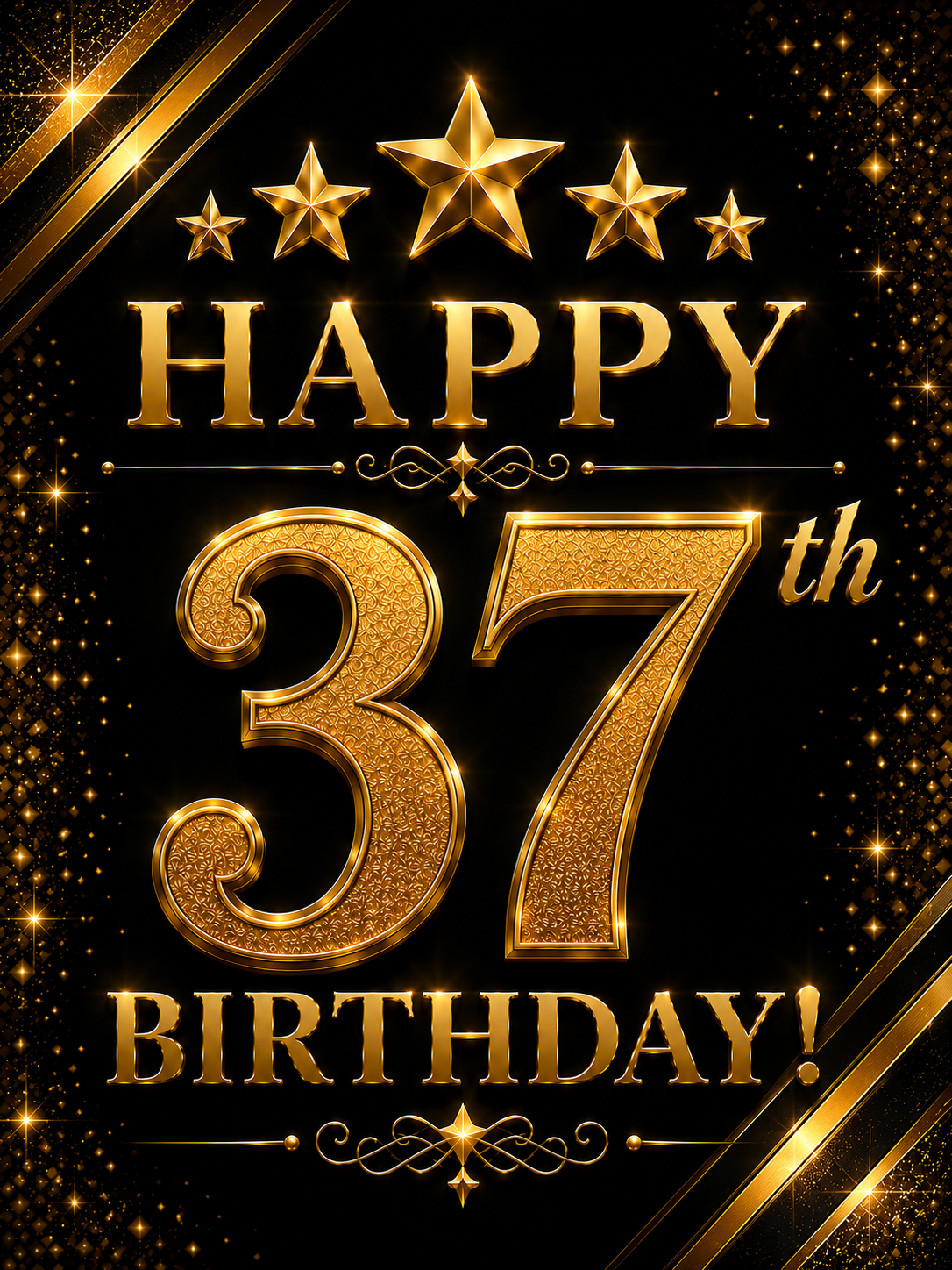 Happy 37th Birthday – Milestone Birthday Video Message for WhatsApp