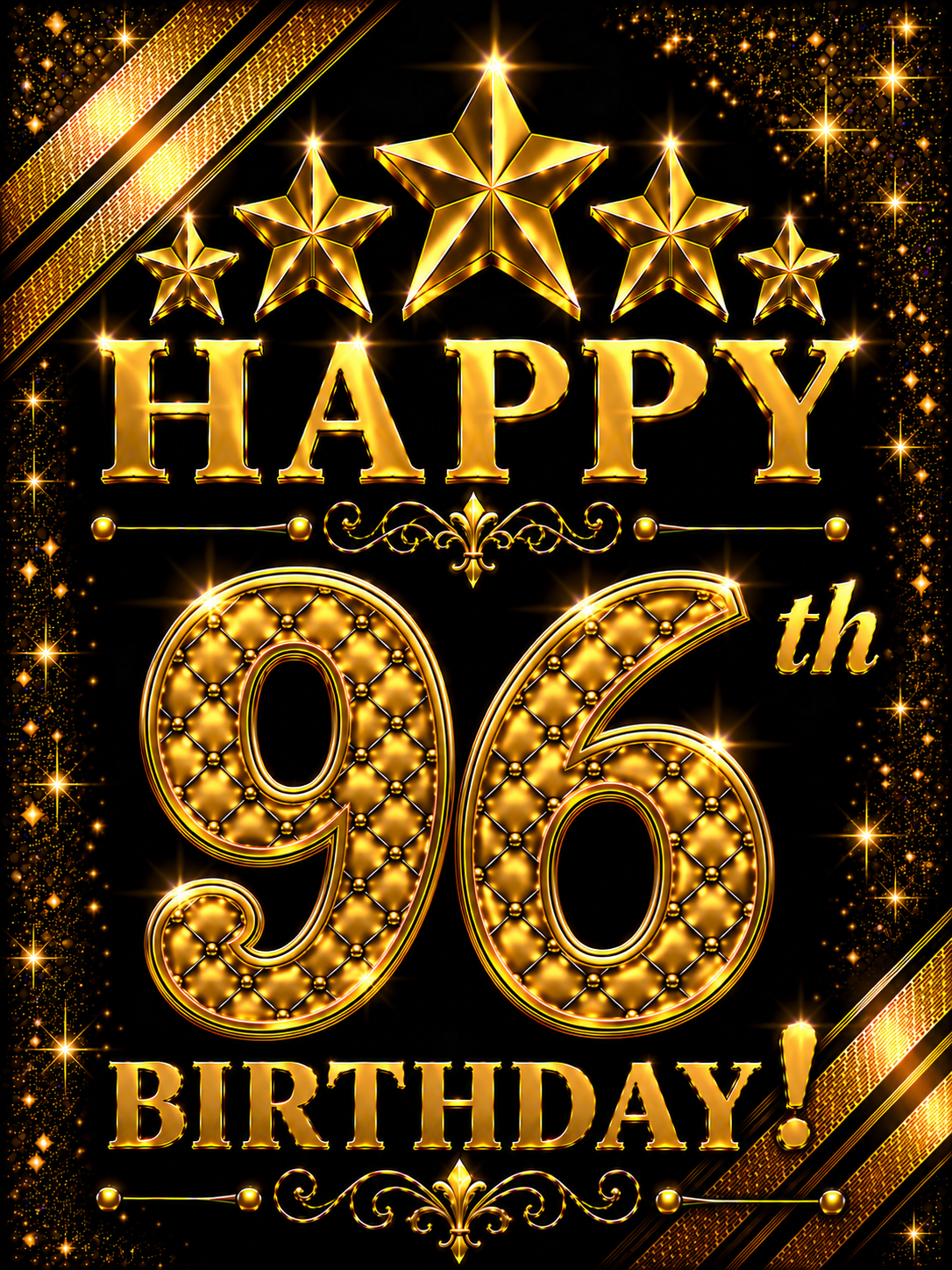 Happy 96th Birthday – Birthday Video Message for WhatsApp