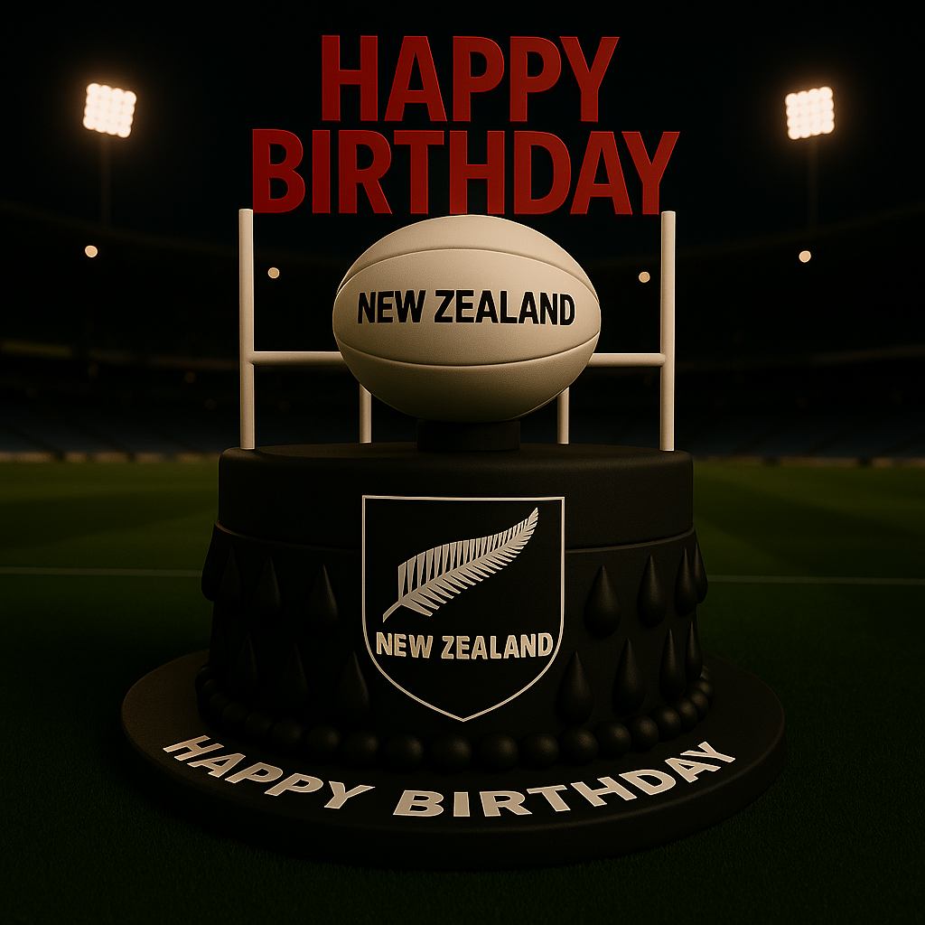 Happy Birthday – New Zealand Rugby Supporter Video Message