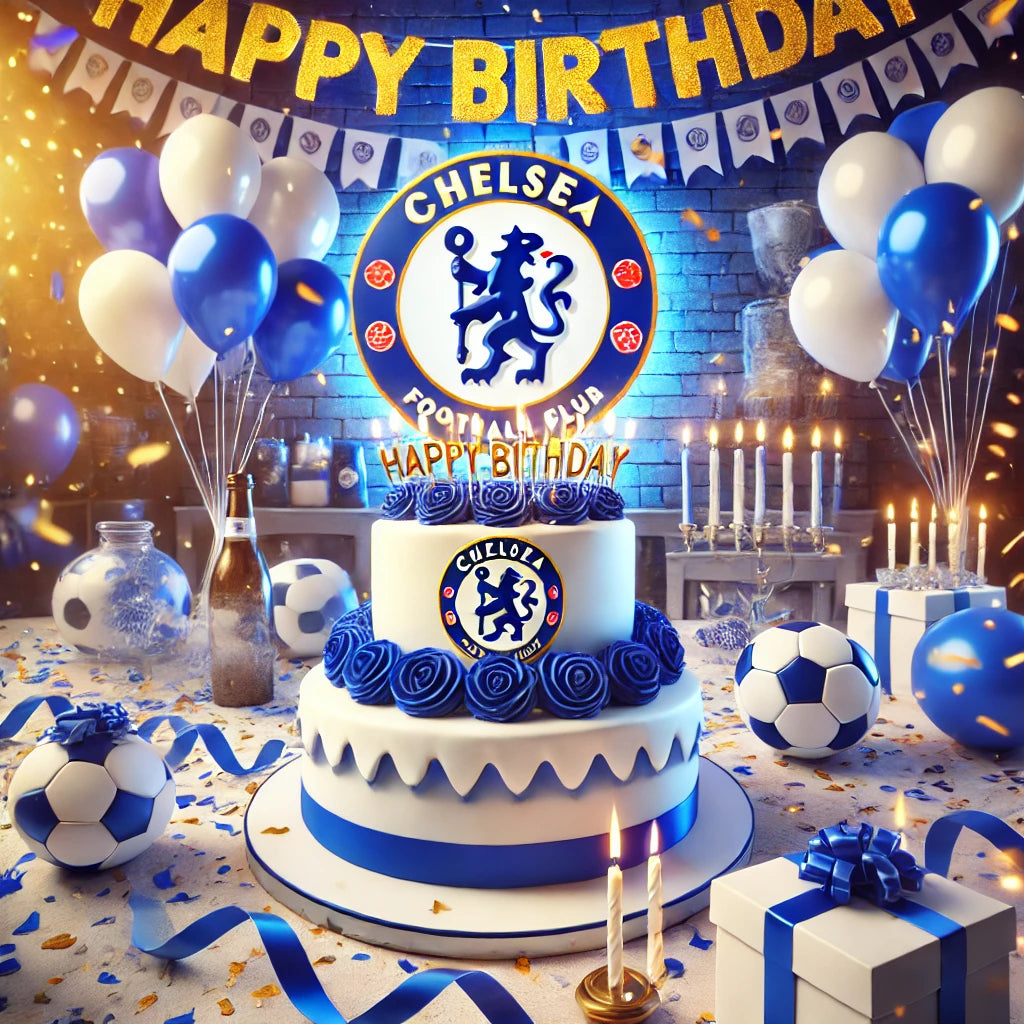 Happy Birthday Chelsea Football Fan Video Card