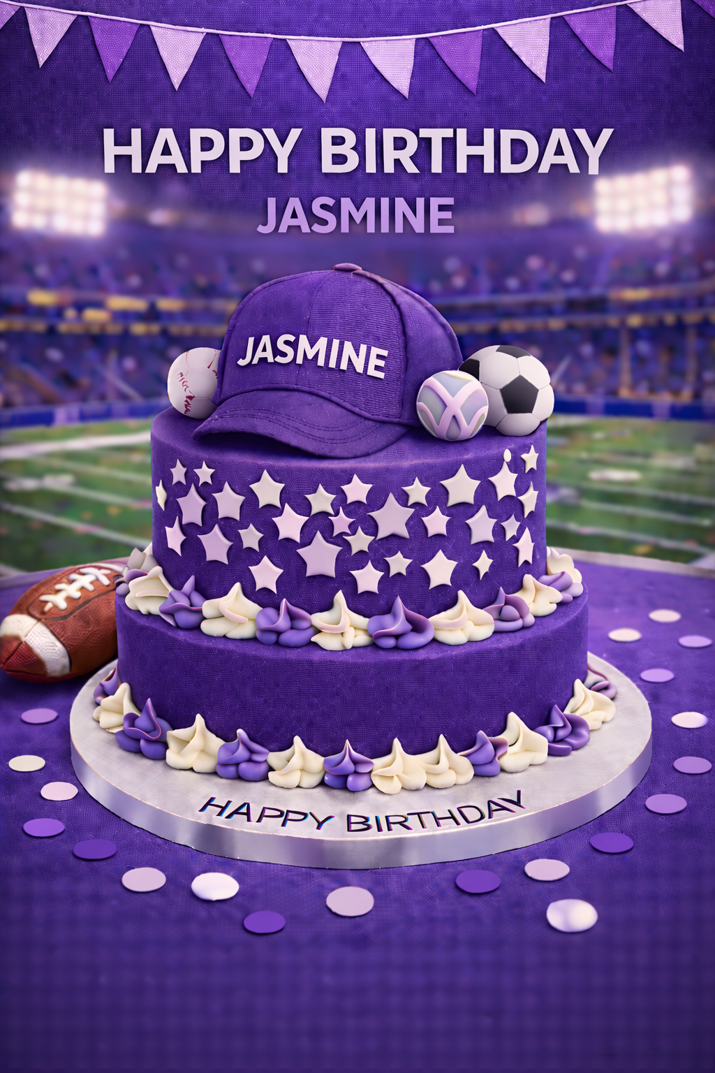 Happy Birthday Jasmine – Send a Video Message Instantly via WhatsApp