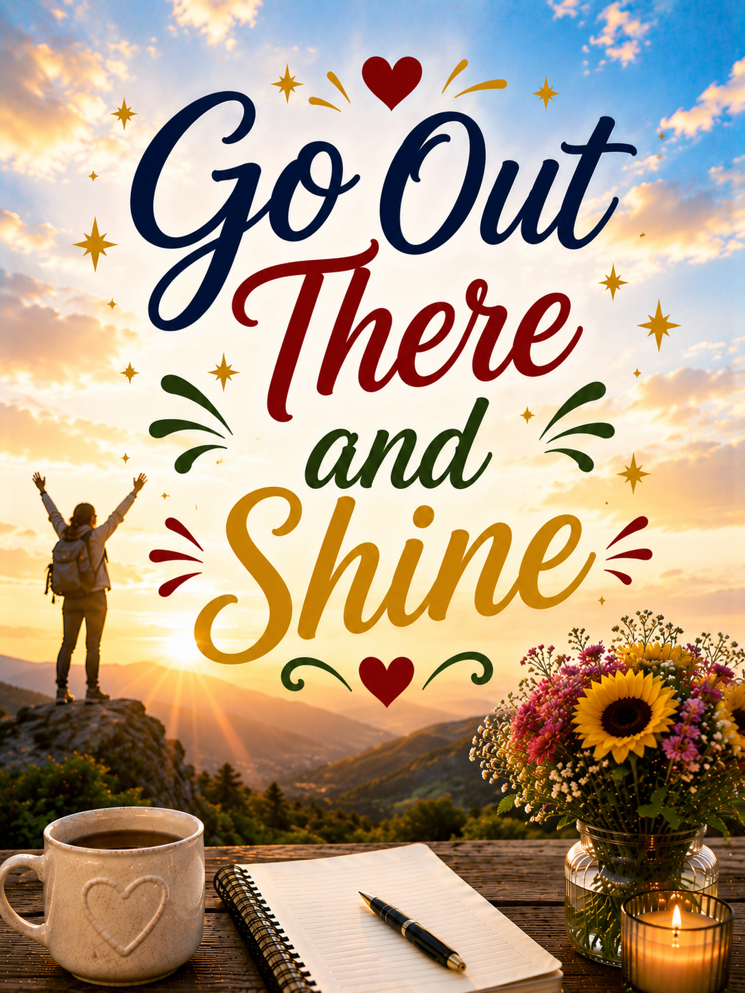 Get Out There and Shine – Encouragement Video Message for WhatsApp