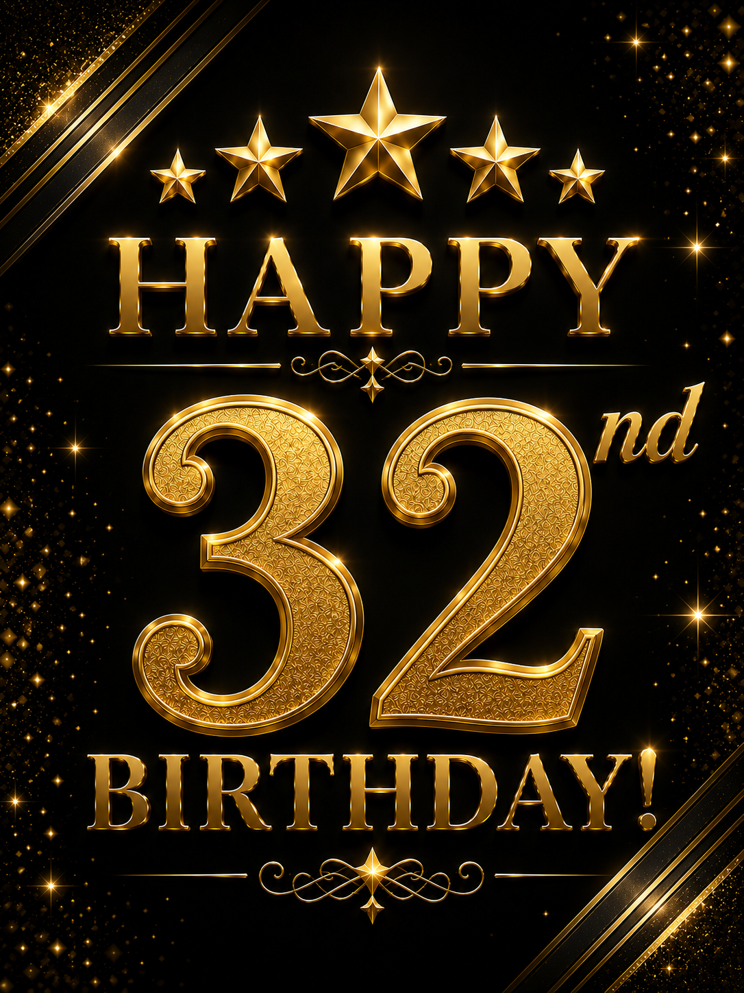 Happy 32nd Birthday – Milestone Birthday Video Message for WhatsApp