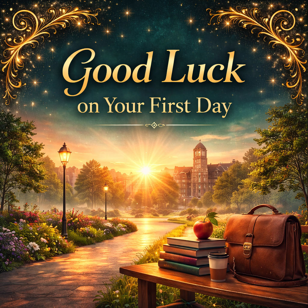 Good Luck on Your First Day at University – Encouragement Video Message for WhatsApp