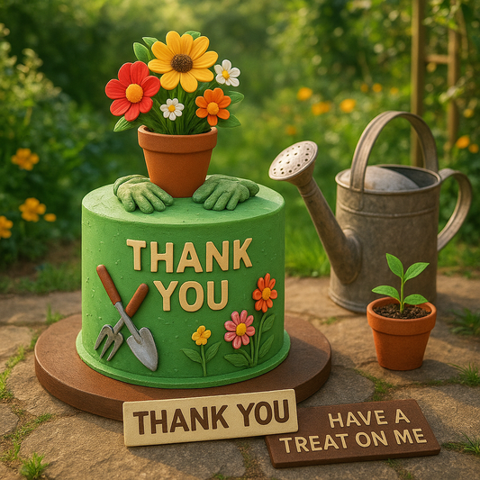Thank You Video Message to Your Gardener or Landscaper – Have a Treat on Me – Digital Greeting Video for WhatsApp & Messenger 🌿🌸