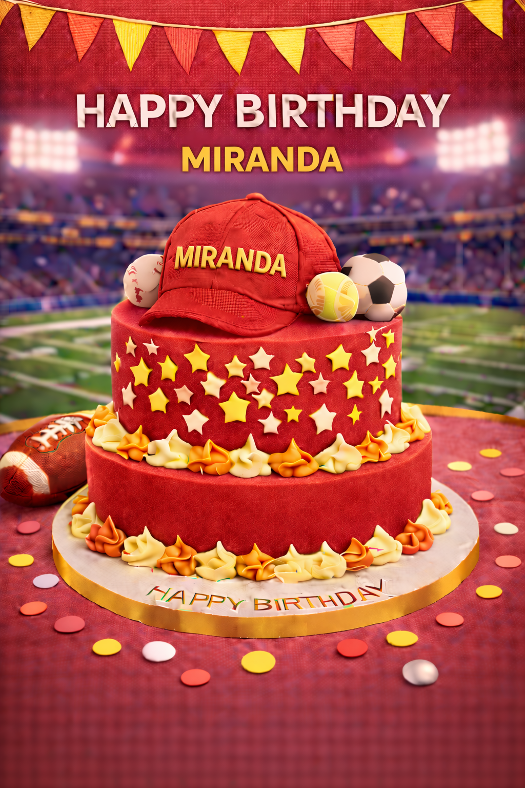 Happy Birthday Miranda – Send a Personal Video Message Instantly via WhatsApp
