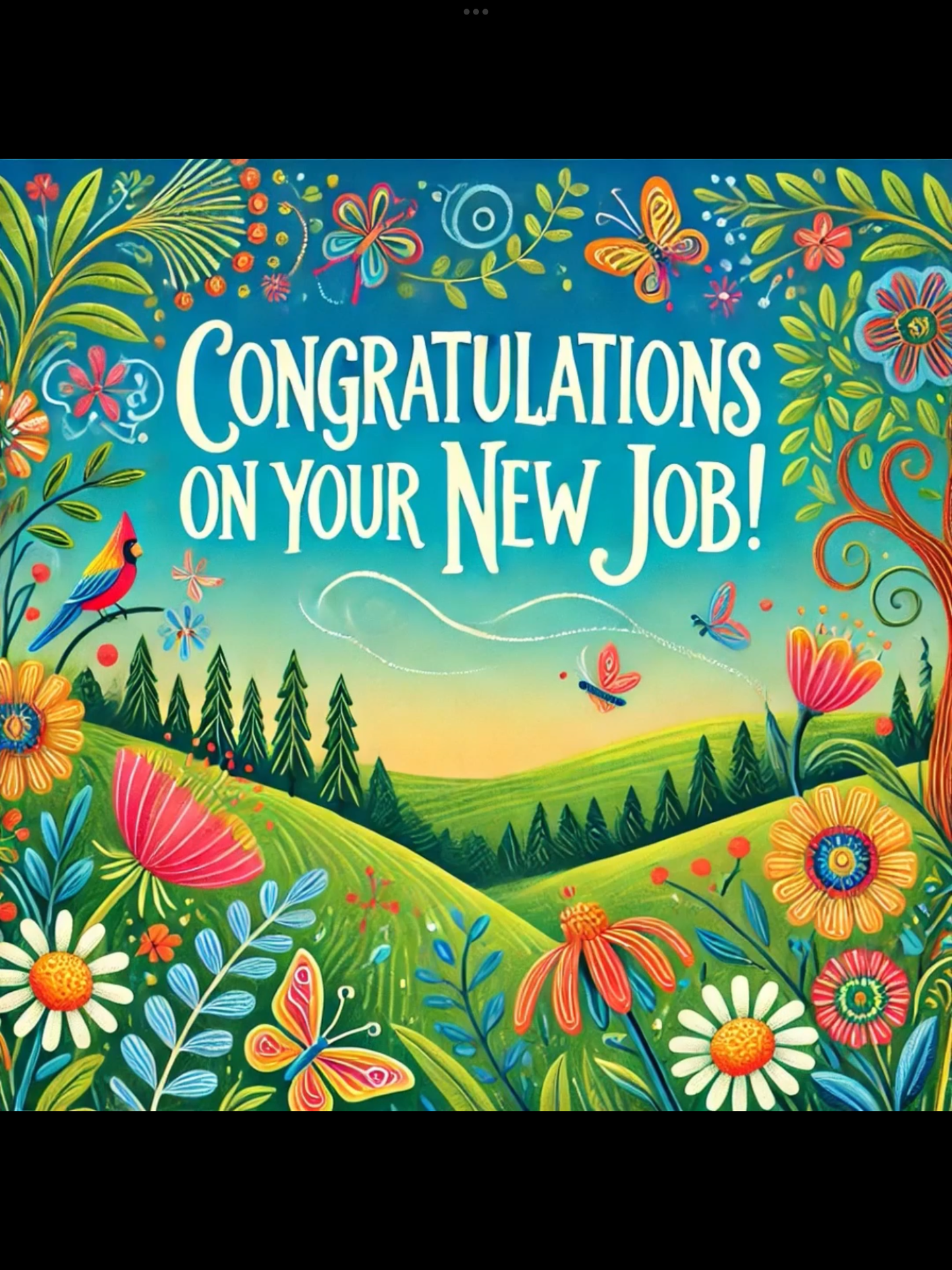 Congratulations on the New Job – Digital Video Greeting Card for WhatsApp & Messenger
