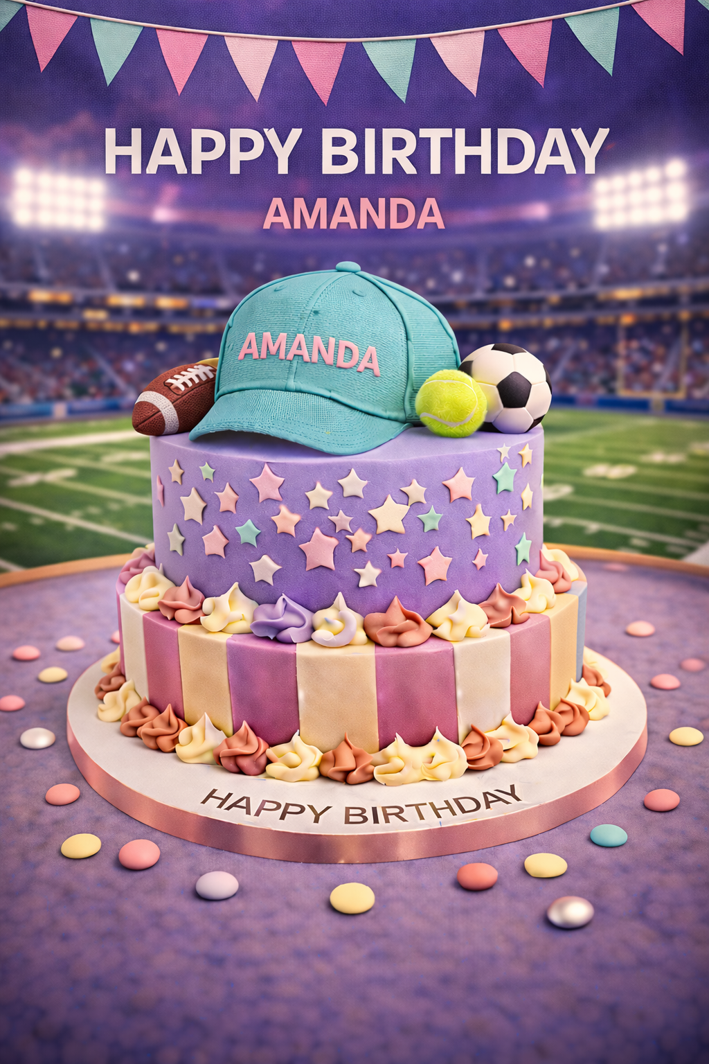 Happy Birthday Amanda – Send a Personal Video Message Instantly via iPhone Messages