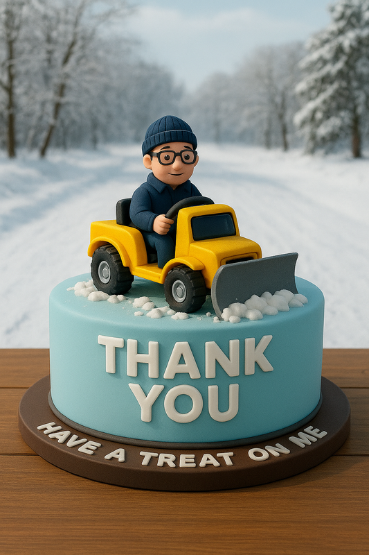 Send a Thank You Video Message to Your Snow Plough Driver – Have a Treat on Me – Digital Greeting Video for WhatsApp & Messenger ❄️