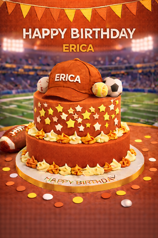 Happy Birthday Erica – Send a Video Message Instantly via WhatsApp