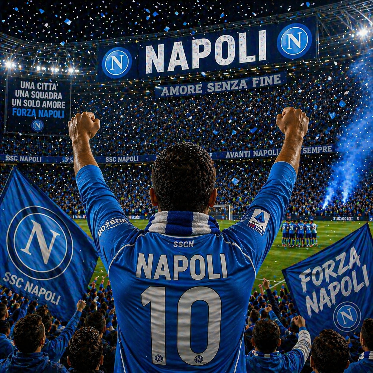 Brilliant Win Napoli Fan – Football Celebration Video for WhatsApp