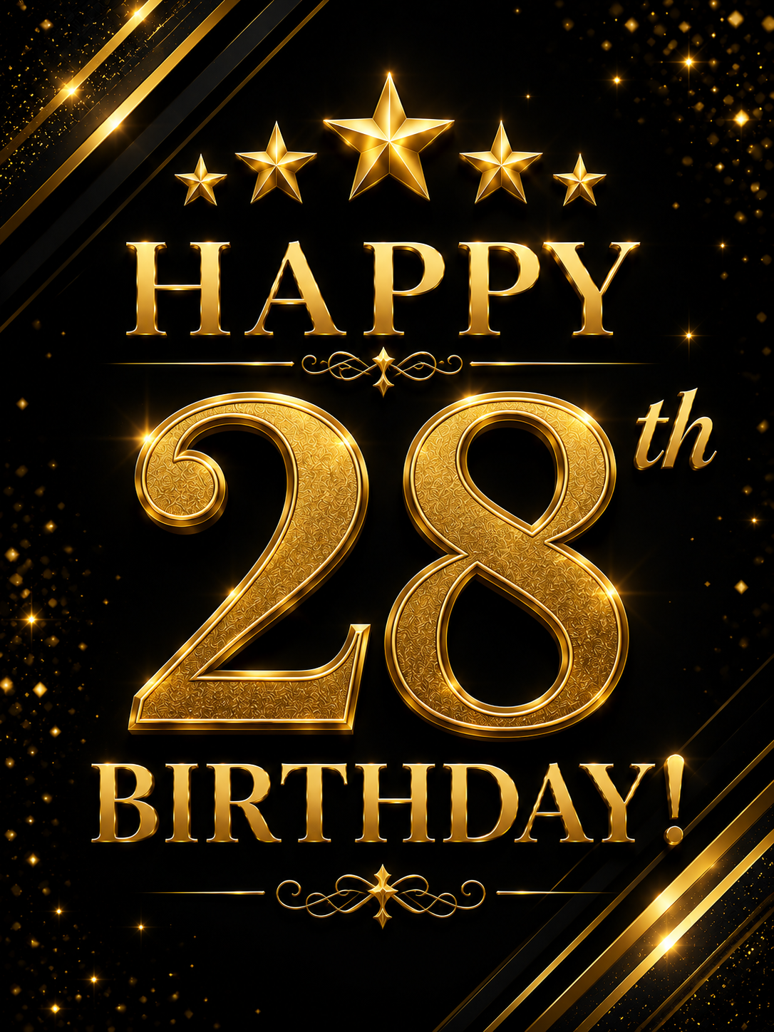 Happy 28th Birthday – Milestone Birthday Video Message for WhatsApp