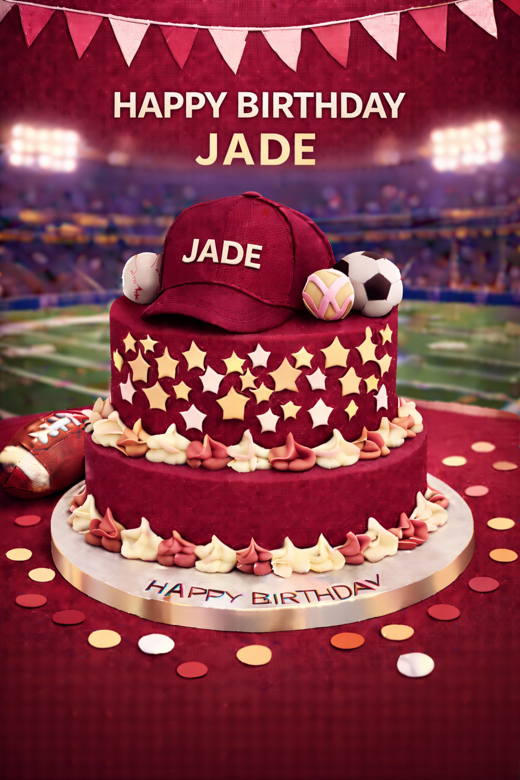 Happy Birthday Jade – Send a Video Message Instantly via WhatsApp