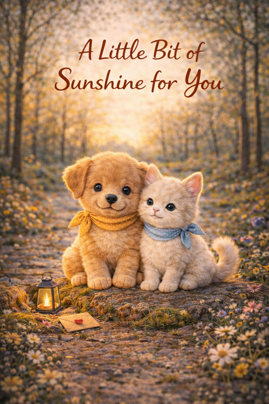 Sending You a Little Bit of Sunshine – Uplifting Video Message to Share on WhatsApp
