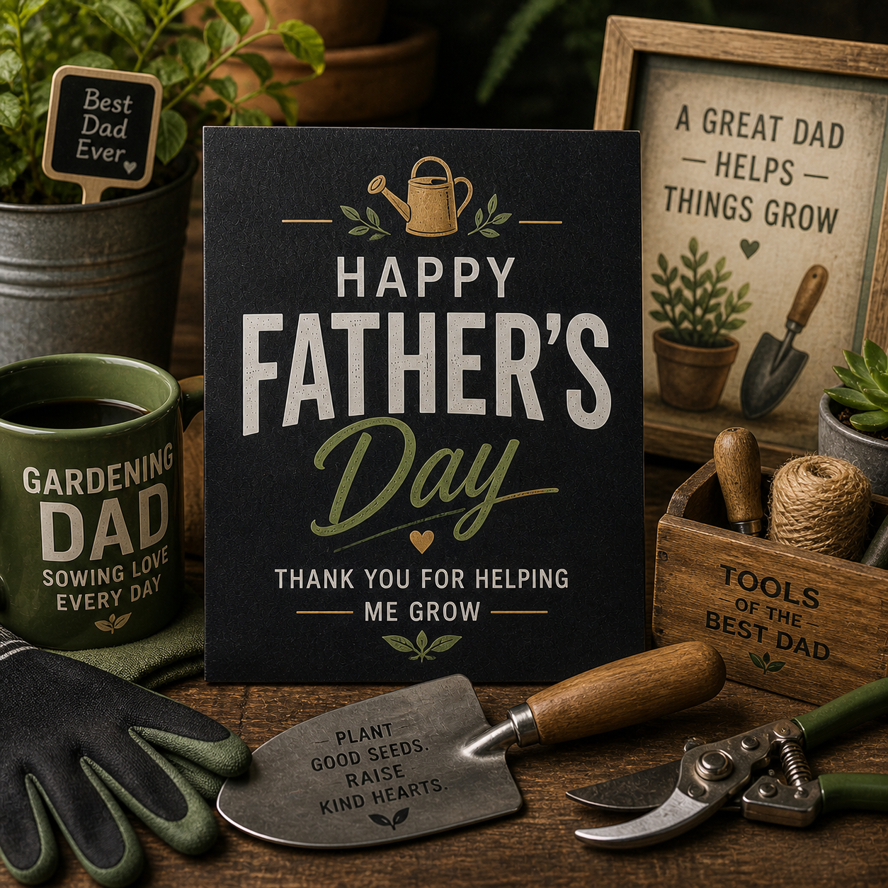 Father’s Day for a Gardening Dad – Nature & Relaxing Video Message for WhatsApp