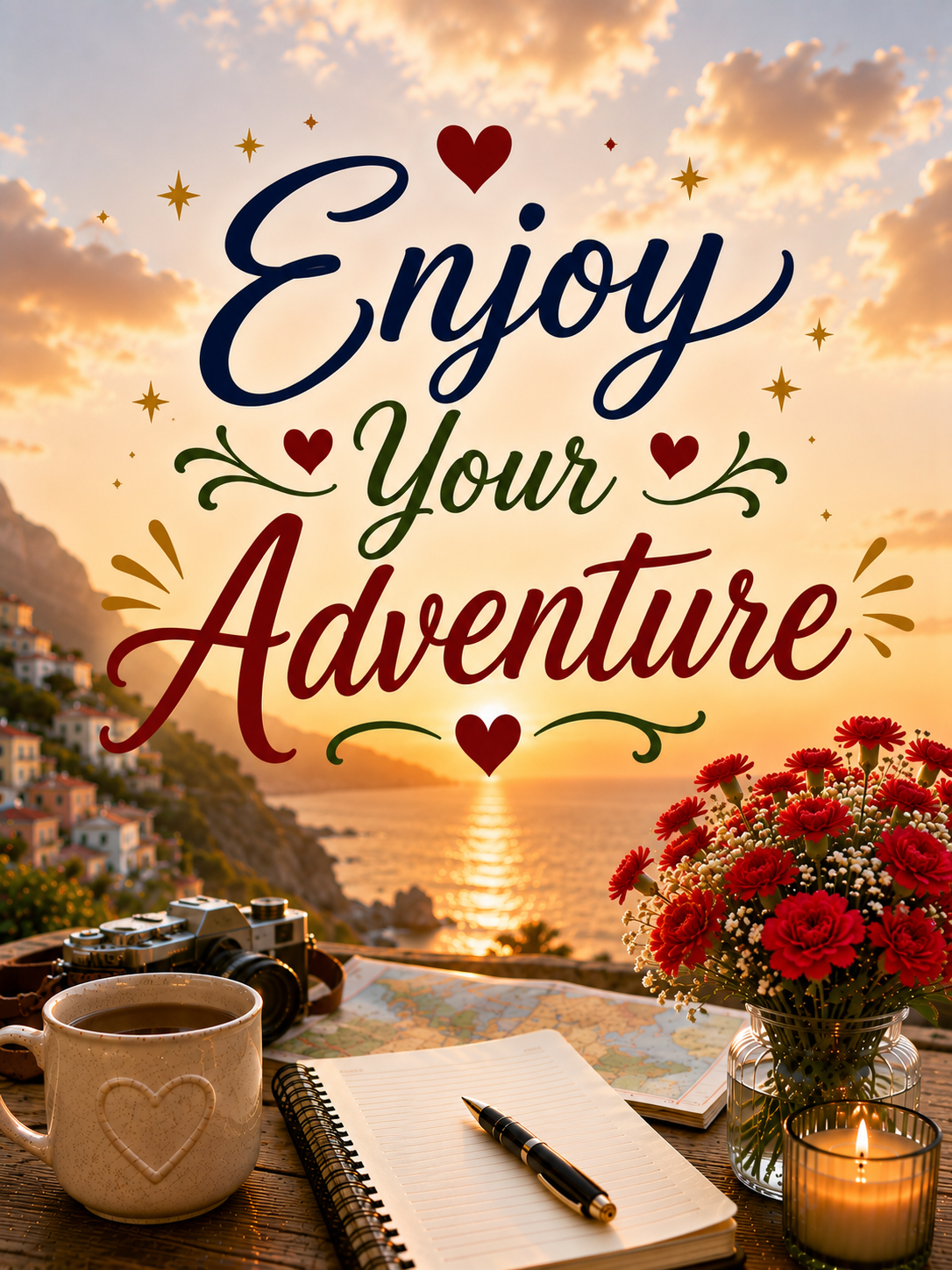 Enjoy Your Adventure – Travel Video Message for WhatsApp