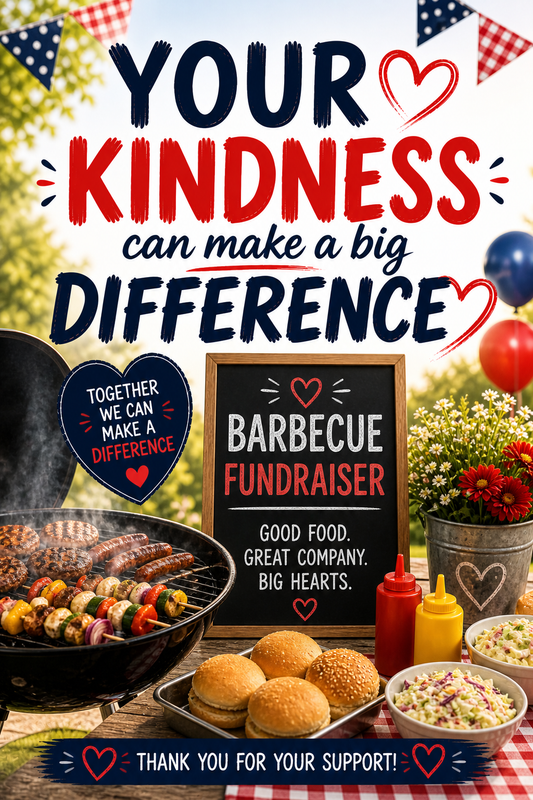 Charity Barbecue Fundraiser – Promote Your Event with a Video Message