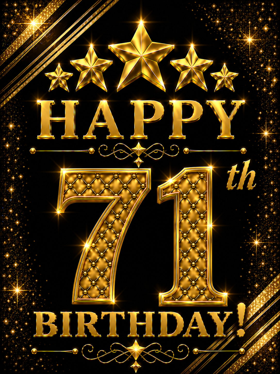 Happy 71st Birthday – Birthday Video Message for WhatsApp