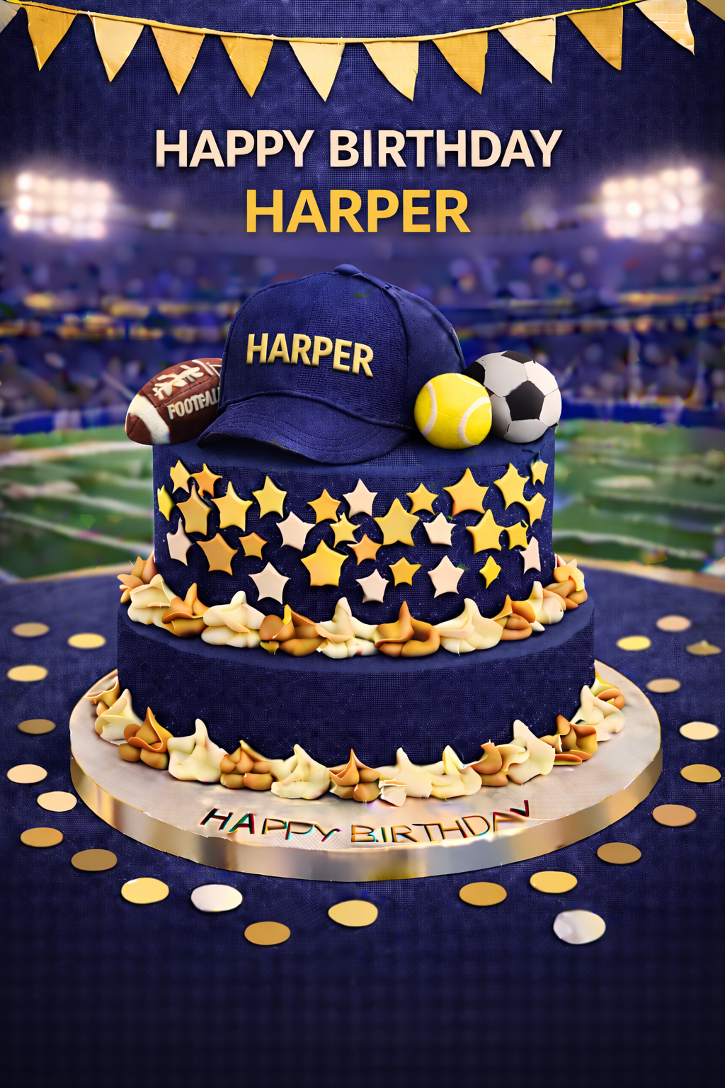 Happy Birthday Harper – Send a Video Message Instantly via WhatsApp