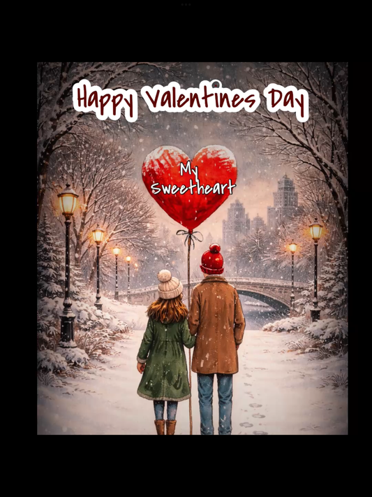 Happy Valentine Day My Sweetheart – Send a Romantic Video Message Instantly via Messenger