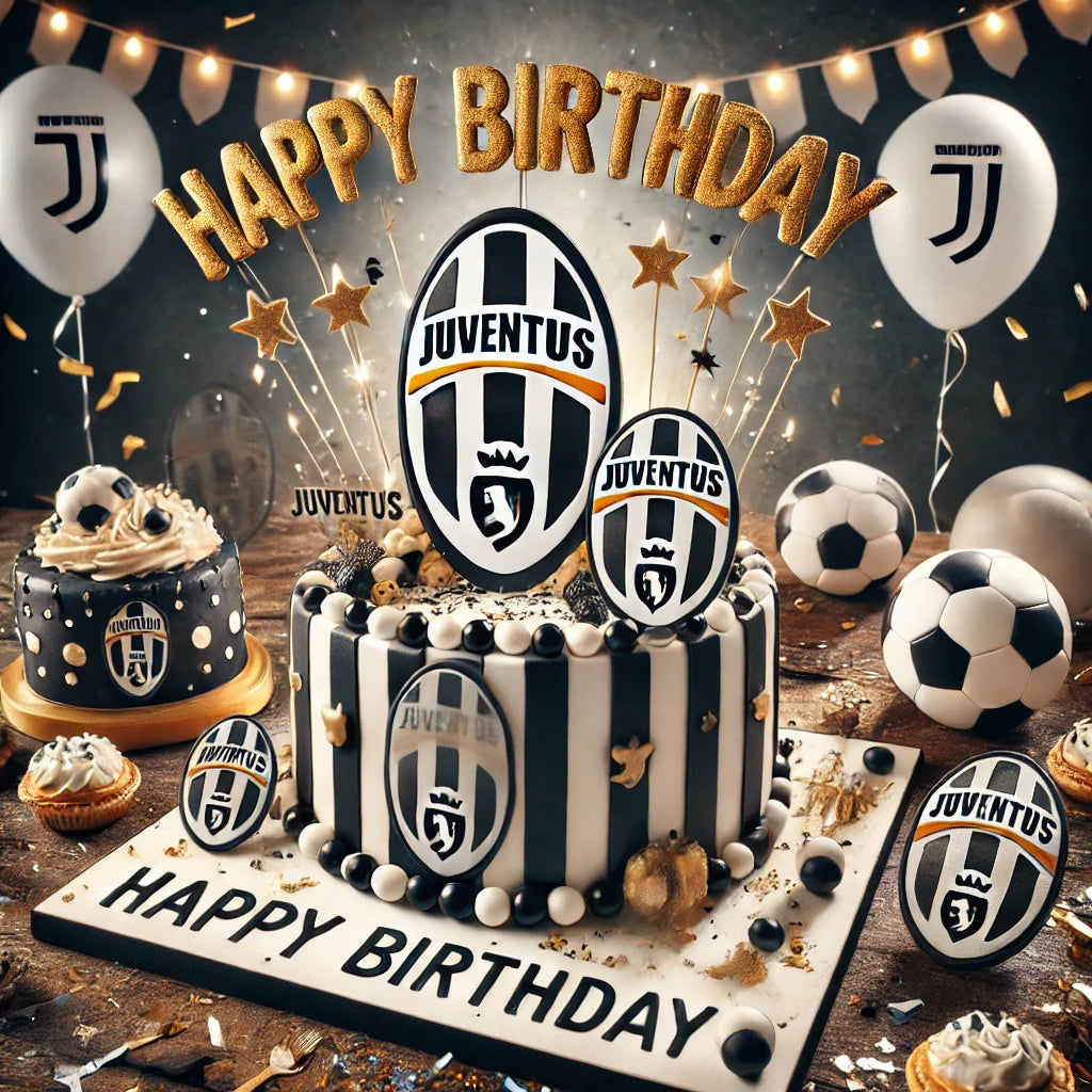 Football Happy Birthday Juventus Fan Video Card