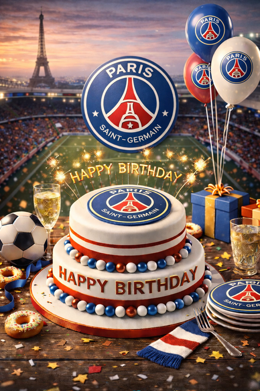 PSG Fan Birthday Video Message – Football Greeting to Share on WhatsApp