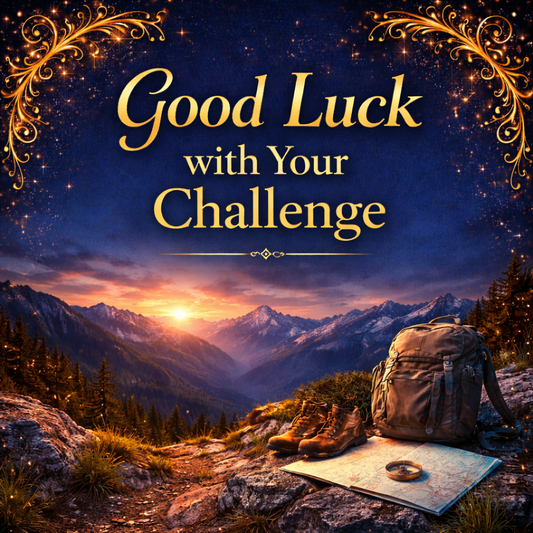 Good Luck with Your Challenge – Encouragement Video Message for WhatsApp
