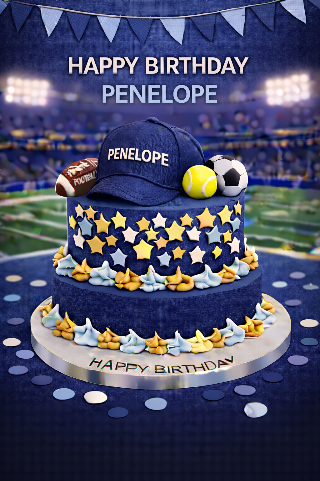 Happy Birthday Penelope – Video Message on WhatsApp (Instant Download)