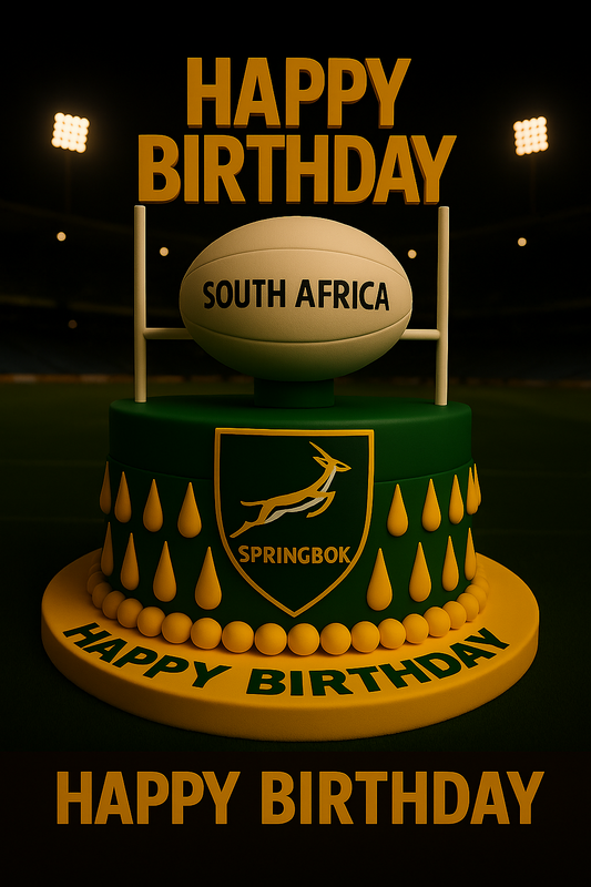 Happy Birthday – South Africa Rugby Supporter Video Message