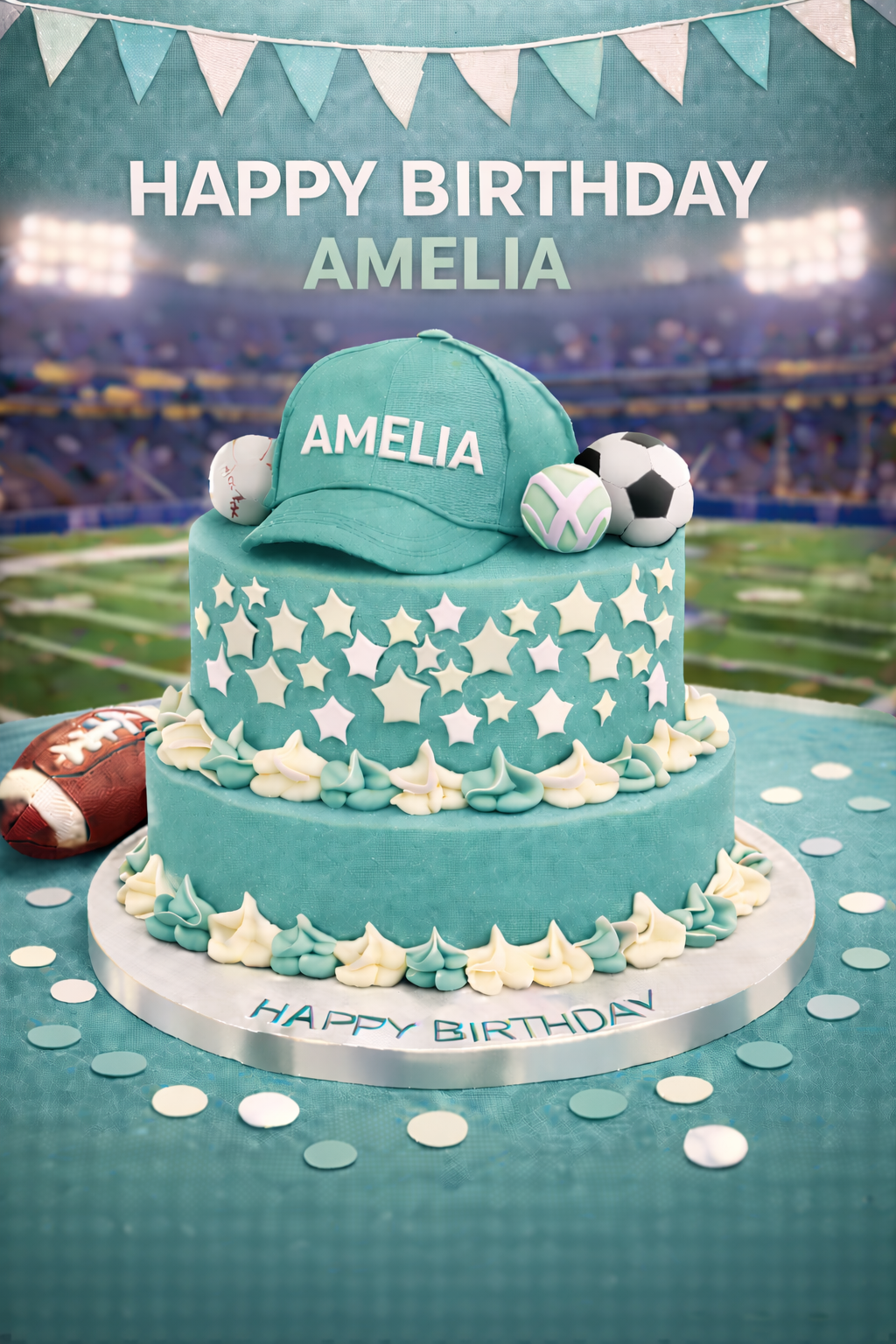 Happy Birthday Amelia – Send a Video Message Instantly via WhatsApp