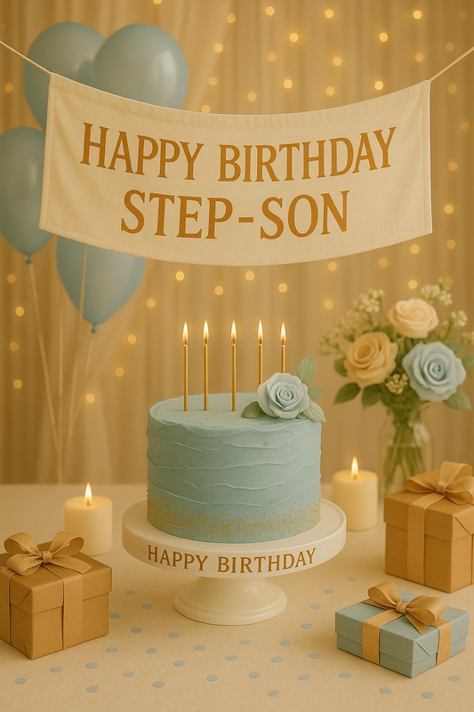 Happy Birthday Stepson – Heartfelt Video Message for WhatsApp & Messenger