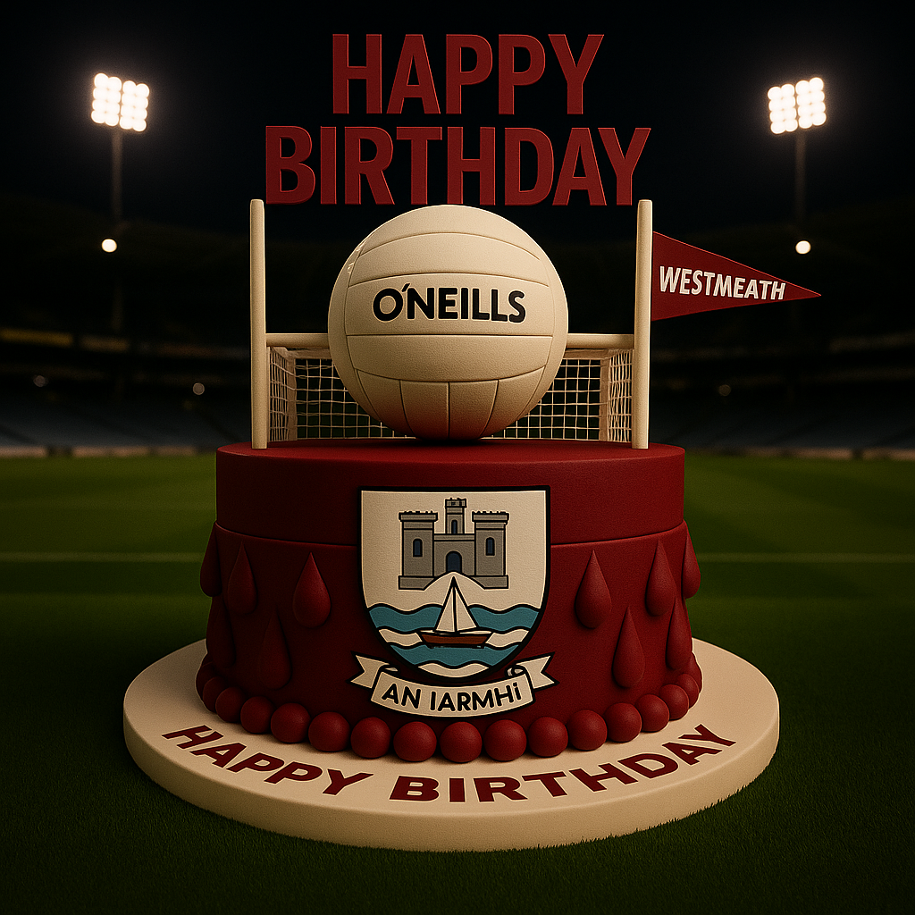 Happy Birthday – Westmeath Gaelic Football Supporter Video Message (Instant Download)
