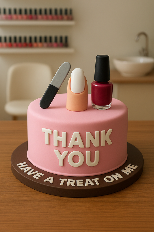 Send a Thank You Video Message to Your Nail Technician – Have a Treat on Me – Digital Greeting Video for WhatsApp & Messenger