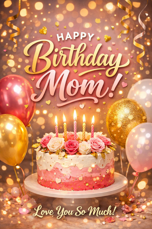 Happy Birthday Mom – Send a Video Message via WhatsApp